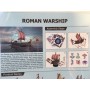 Puzzle 3D Żaglowiec ROMAN WARSHIP 85 elementów